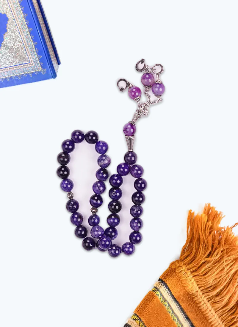 Purple Marble-Tasbeeh