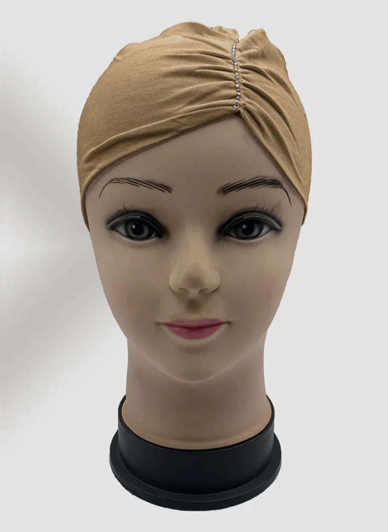 Skin Side Parting Hijab Cap Stone