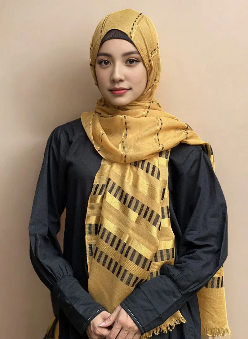 Elegant Stripes Hijab