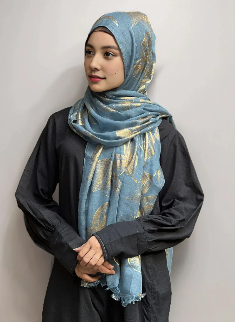 Gold Leaf Hijab