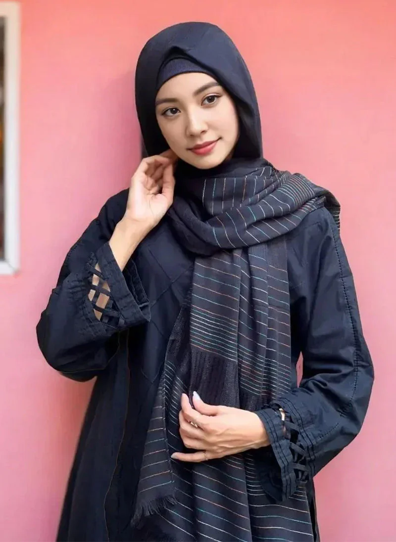 Multi Stripe Hijab