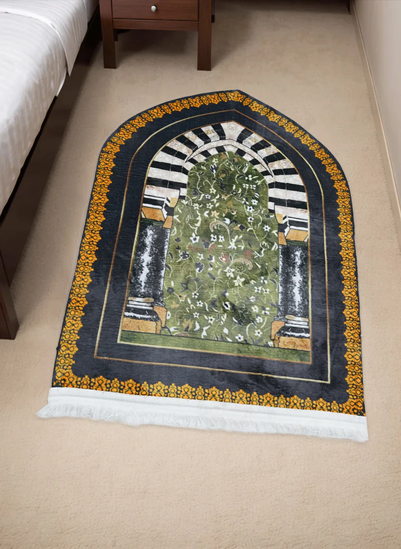 Carpet Style 3D Prayer Mat - Legend Gold