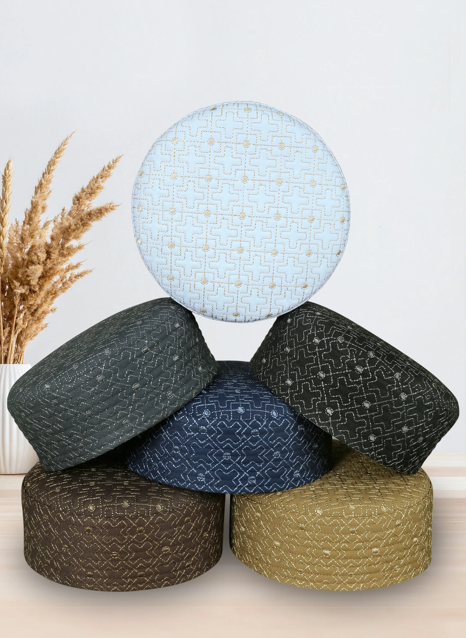 Badeel Koofi - Premium Waven Prayer Cap