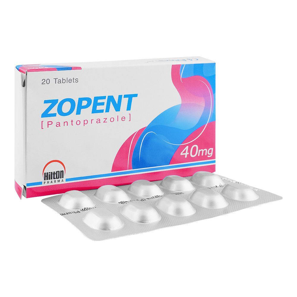 Hilton Pharma Zopent Tablet, 40mg, 10 Tablets Strip