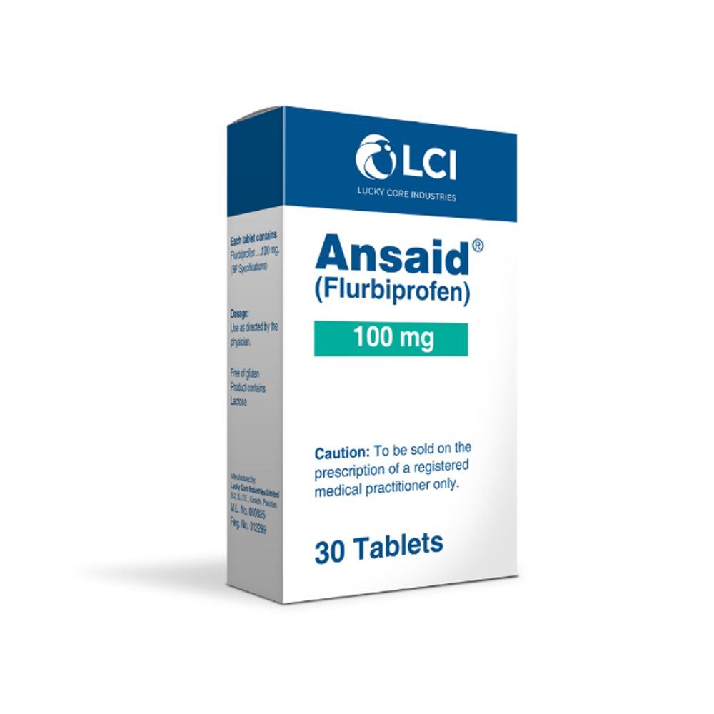 LCI Ansaid Tablet, 100mg, 1-Strip