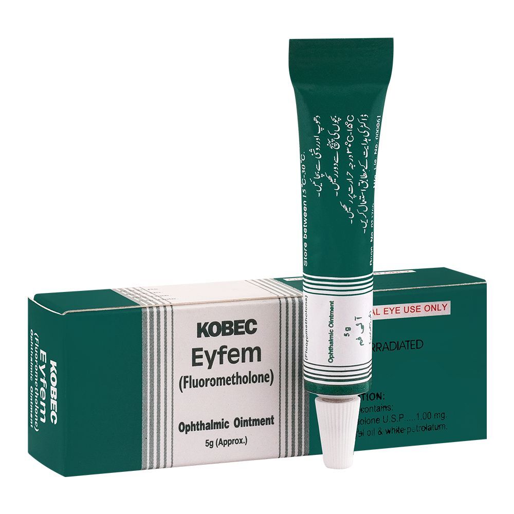 Kobec Pharmacals Eyfem Eye Ointment, 5g