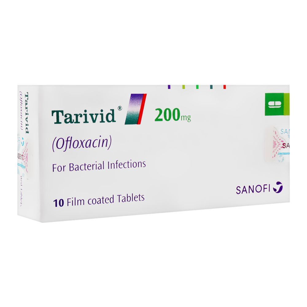 Tarivid Tablet, 200mg, 10-Pack