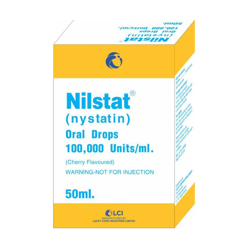 LCI Pharmaceuticals Nilstat Oral Drops, 50ml