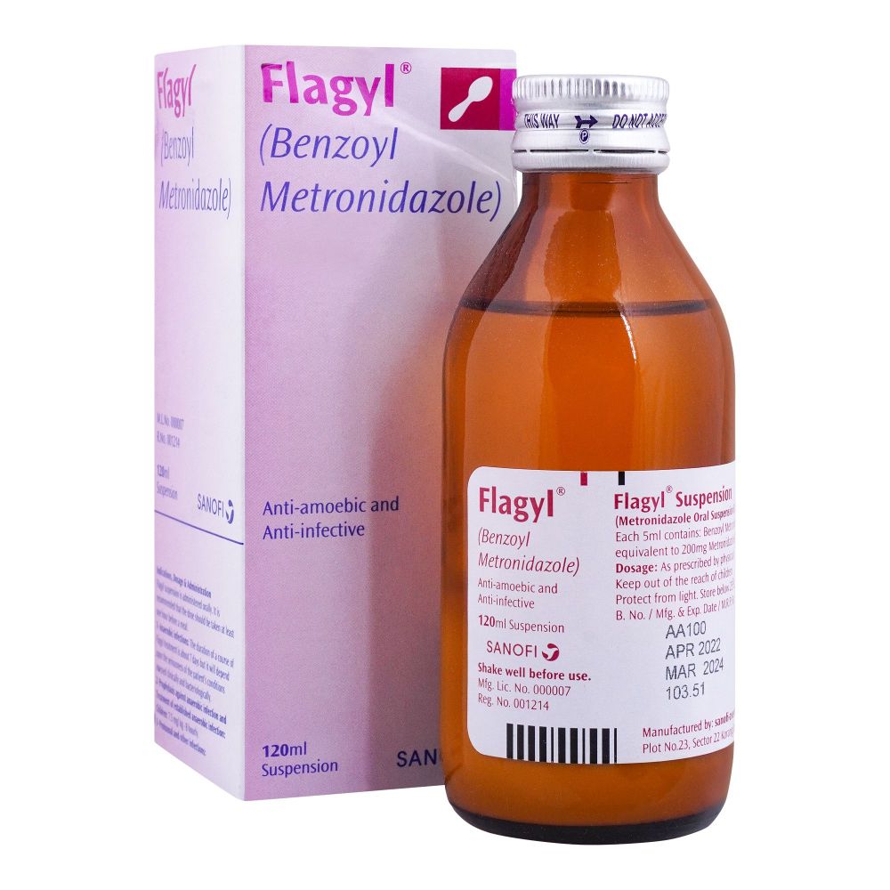 Flagyl Suspension, 120ml