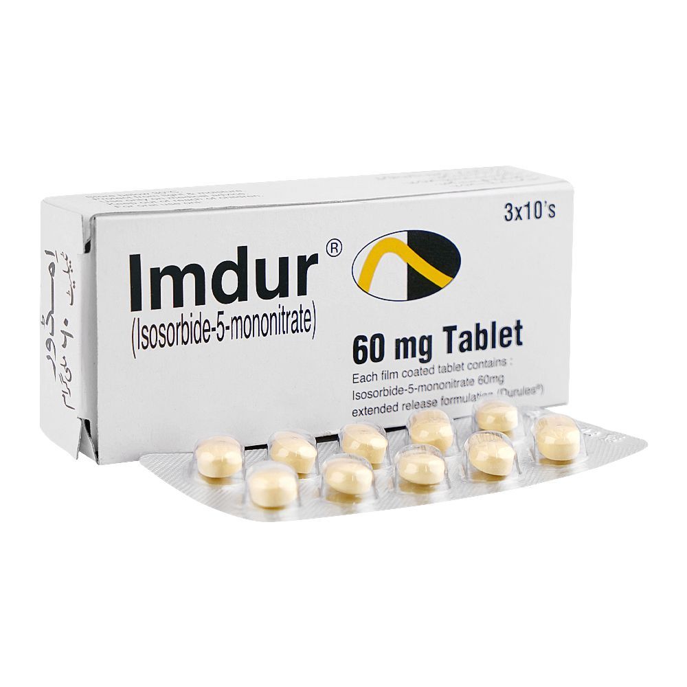 Barrett Hodgson Imdur Tablet, 60mg, Strip