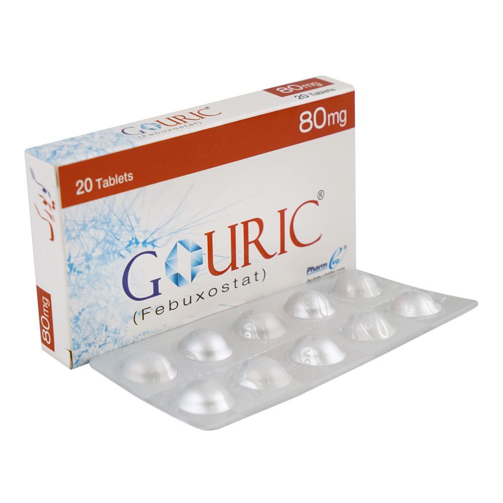 PharmEvo Gouric Tablet, 80mg, 1-Strip
