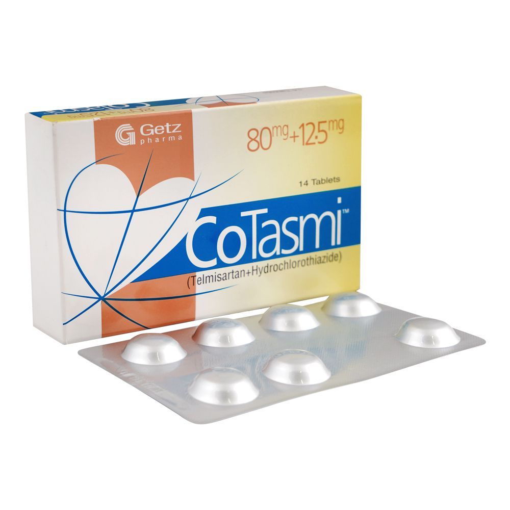 Getz Pharma Co-Tasmi Tablet, 80mg + 12.5gm, 14-Pack