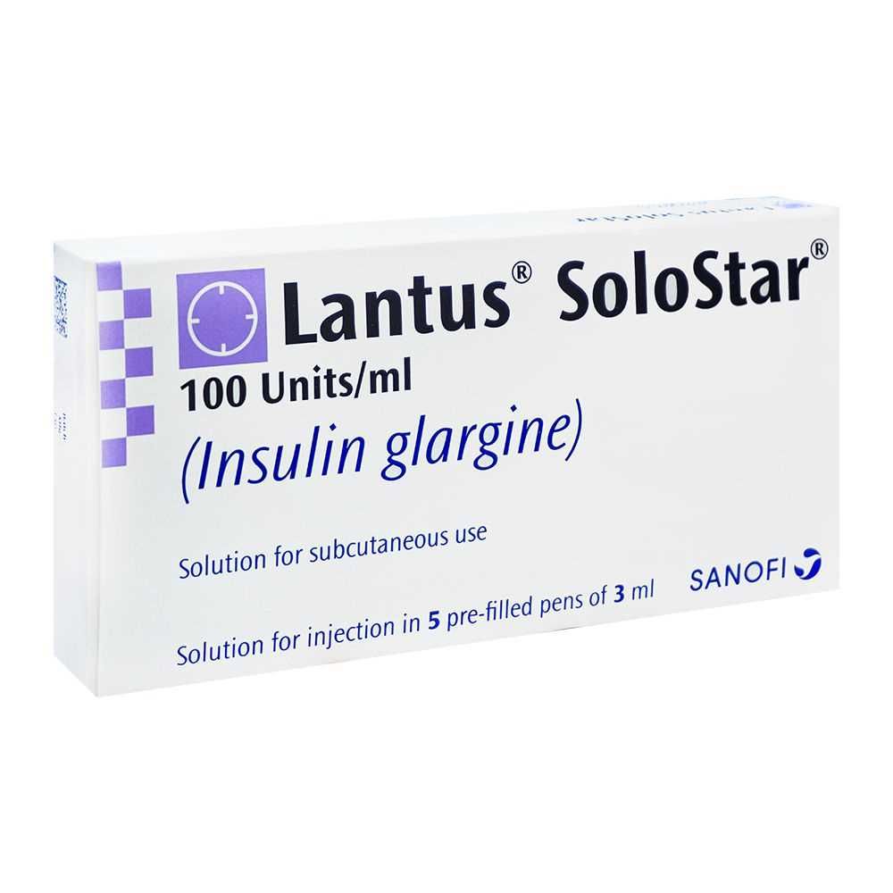 Lantus Solostar 100 Units/Ml Injection, 3ml