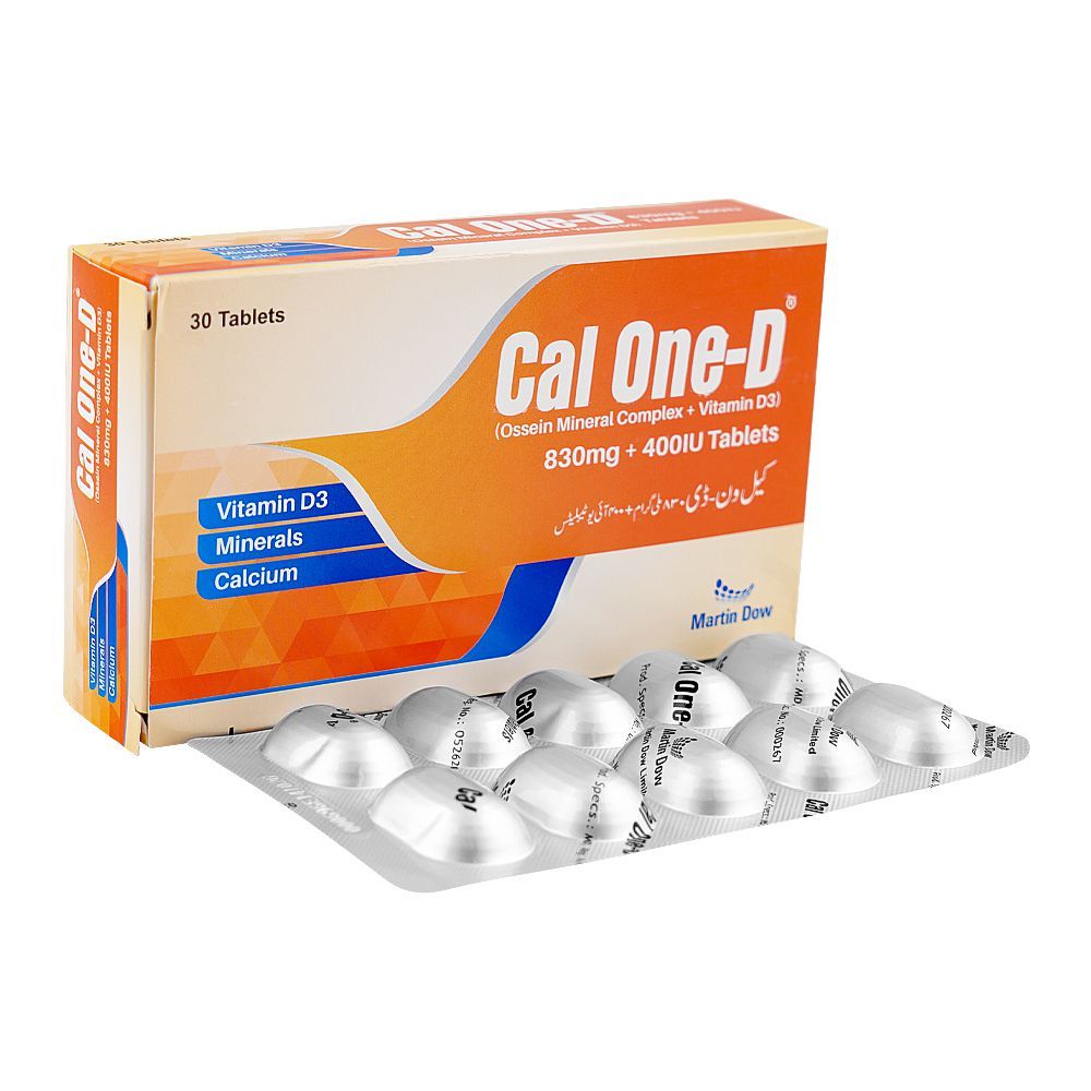 Martin Dow Cal One D Tablet, 30-Pack