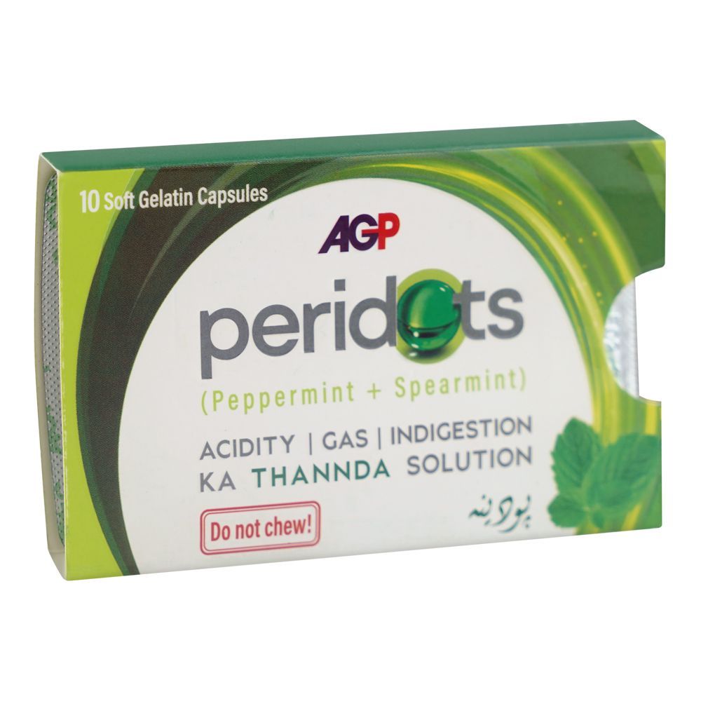AGP Pharma PeriDots Soft Gel Pearls, 10 Capsules Strip
