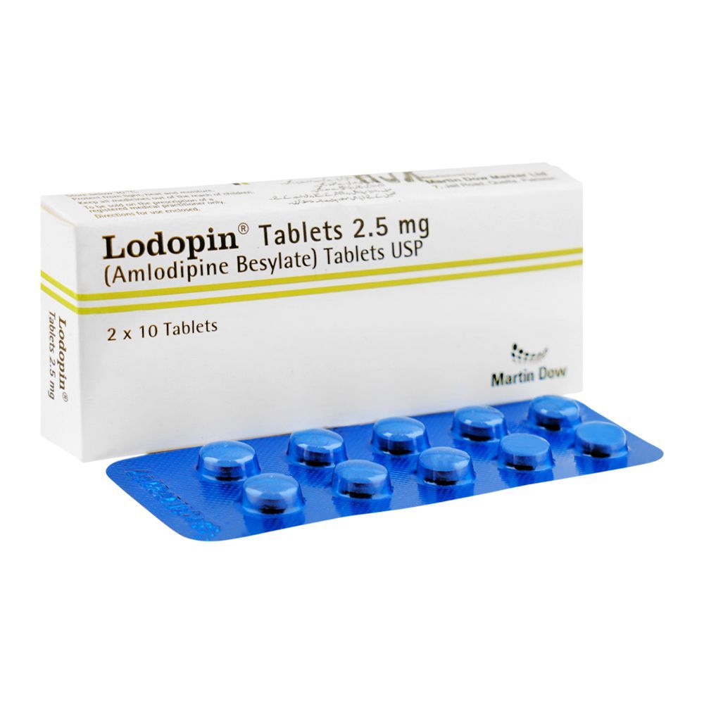 Lodopin 2.5mg, Box (10 Tablets)