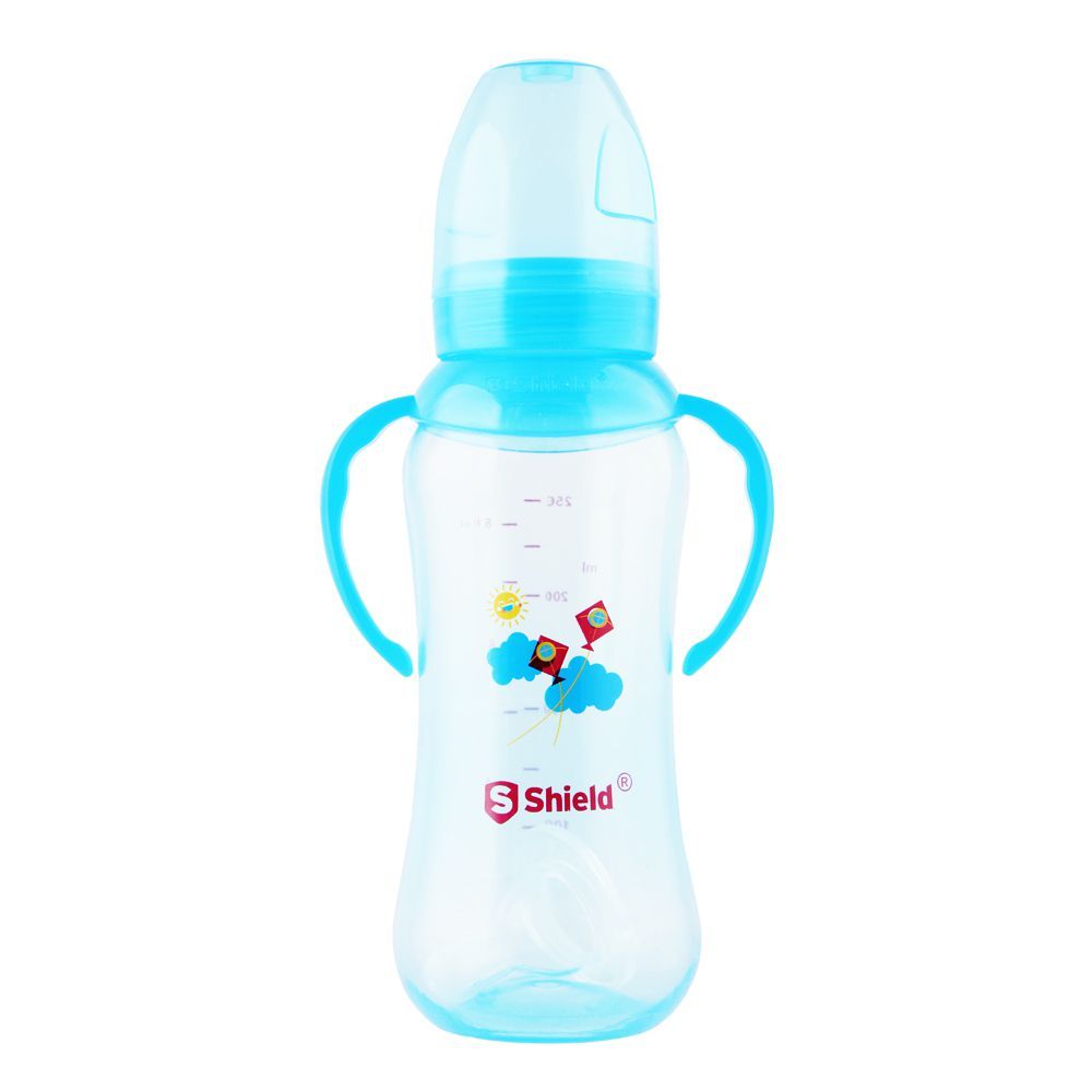 Shield Deluxe Evenflo Feeder, Blue, 250ml