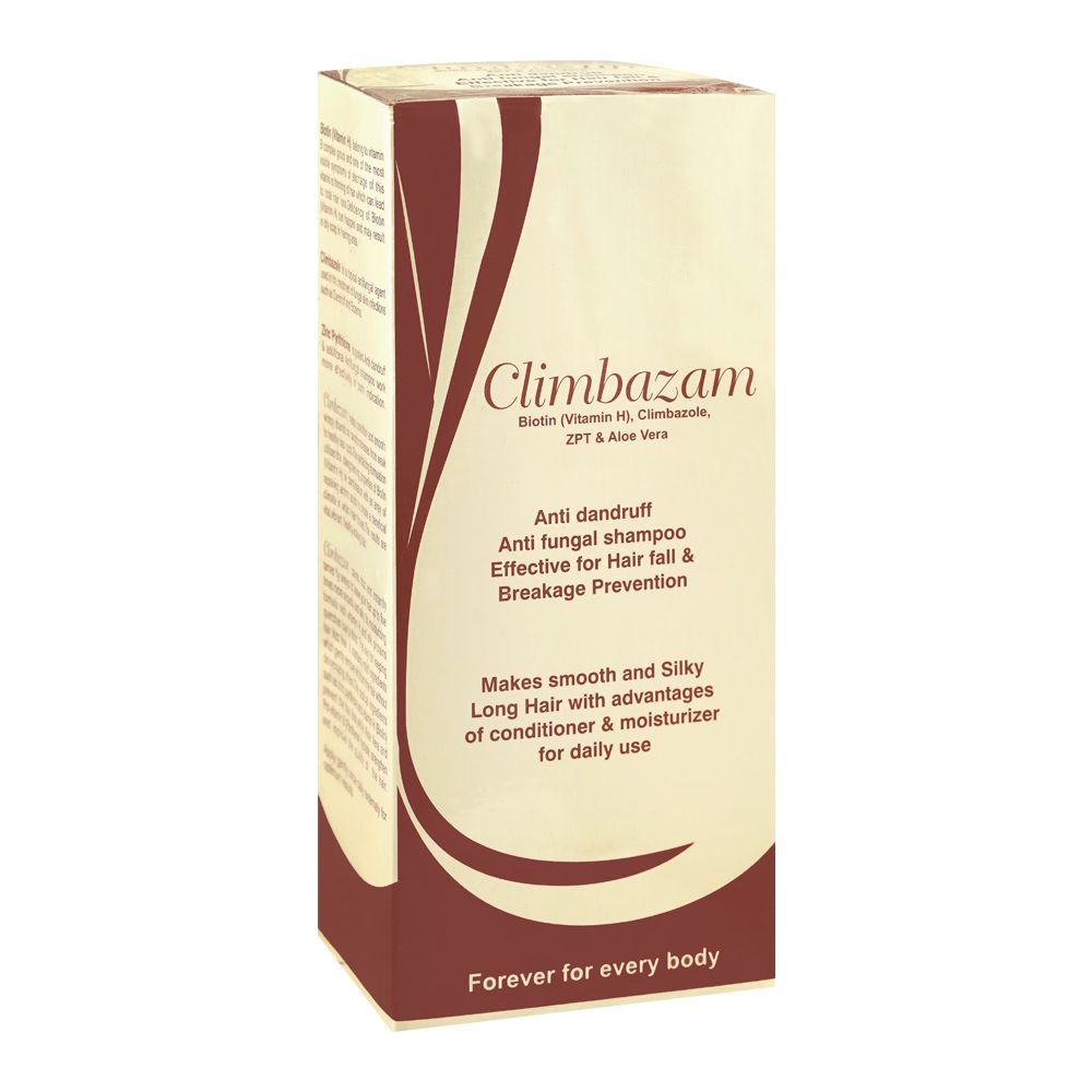 Climbazam Anti-Dandruff & Anti-Fungal Shampoo, Hair Fall Control & Scalp Care, 120ml