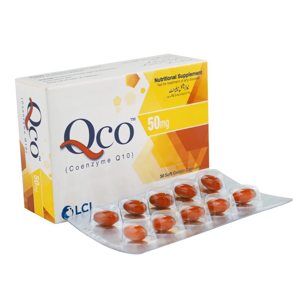 LCI Pharma Qco Capsules, 50mg, 30-Pack