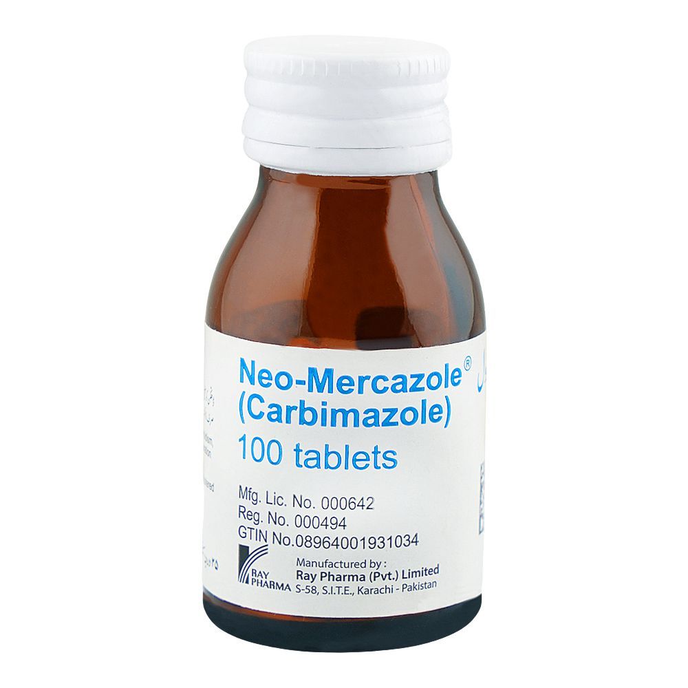 Neomercazole Tablets, Bottle (100 Tablets)