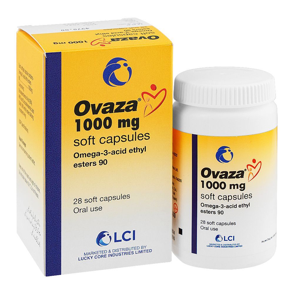 Ovaza Soft Capsules, 1000mg