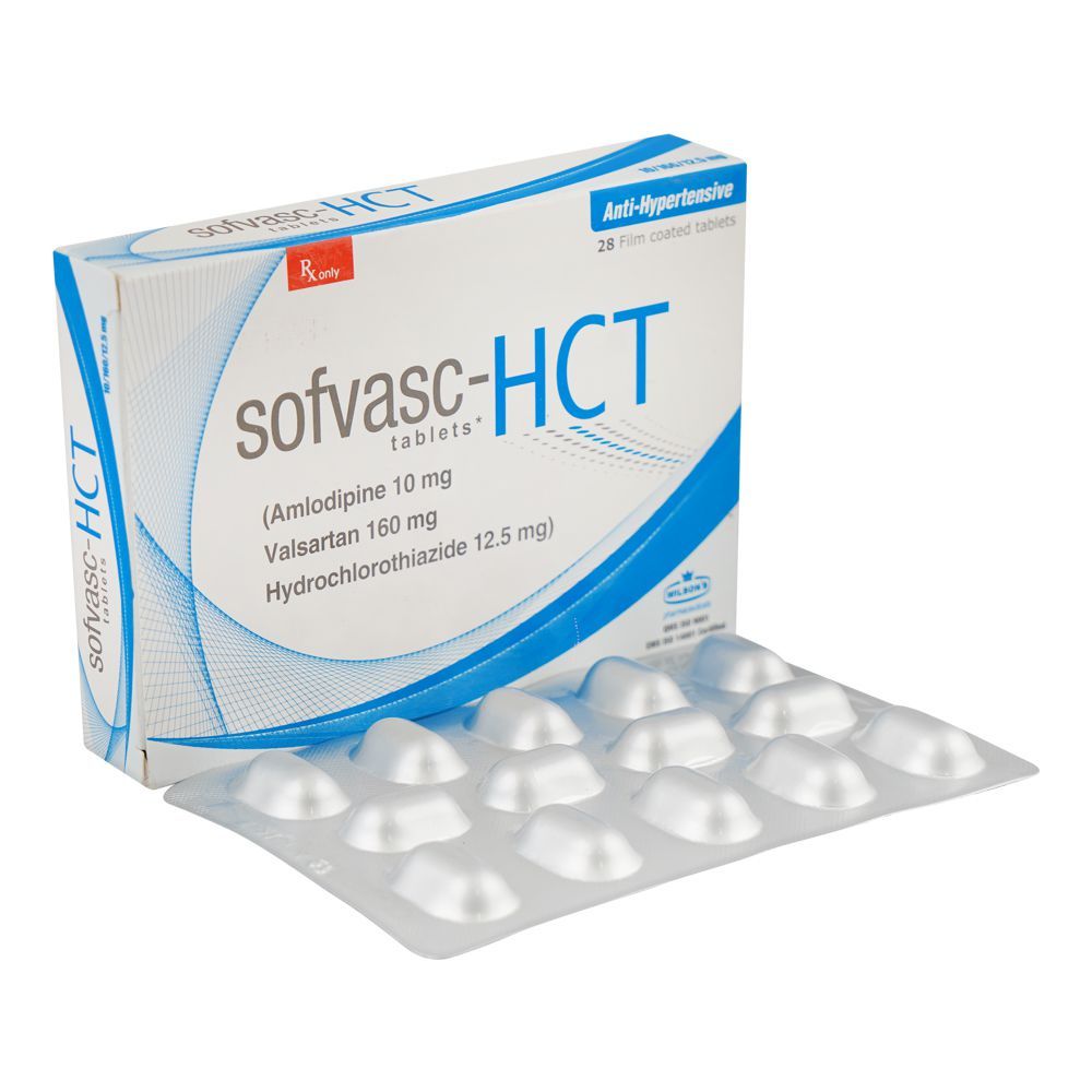 Wilson's Healthcare Sofvasc-Hct Tablet, 10/160/12.5mg, 28-Pack