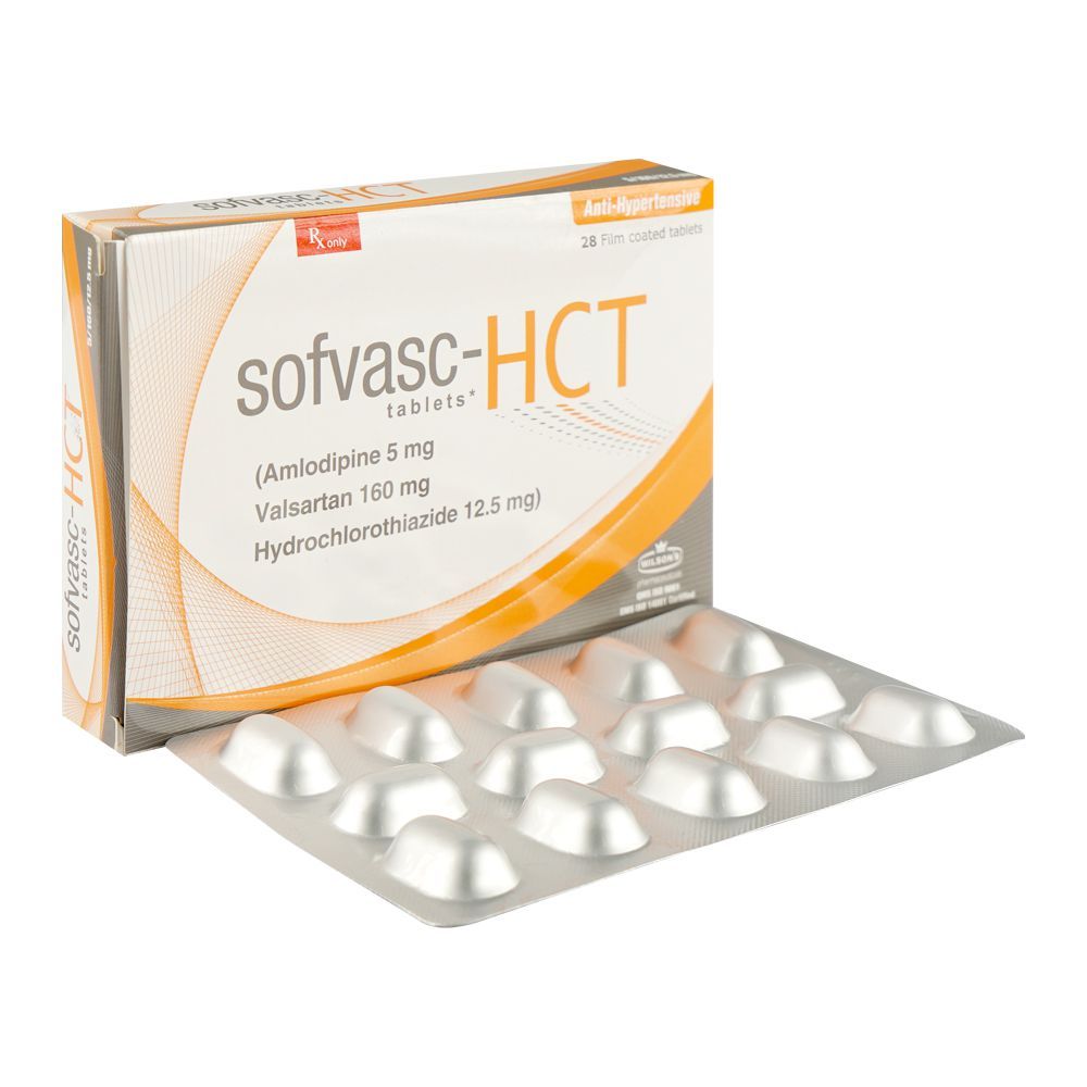 Wilson's Healthcare Sofvasc-Hct Tablet, 5/160/12.5mg, 28-Pack