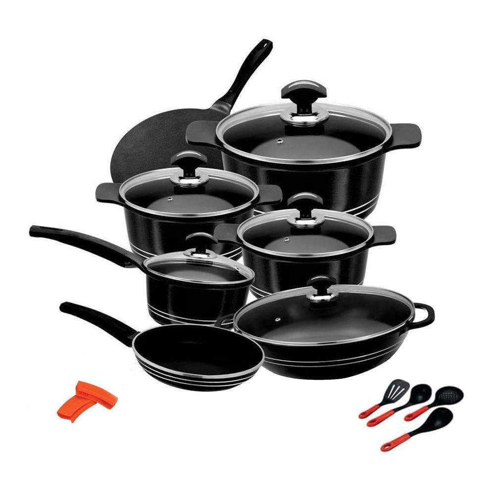 Sonex Glory Plus Cookware Set, 52301, 18-Pack