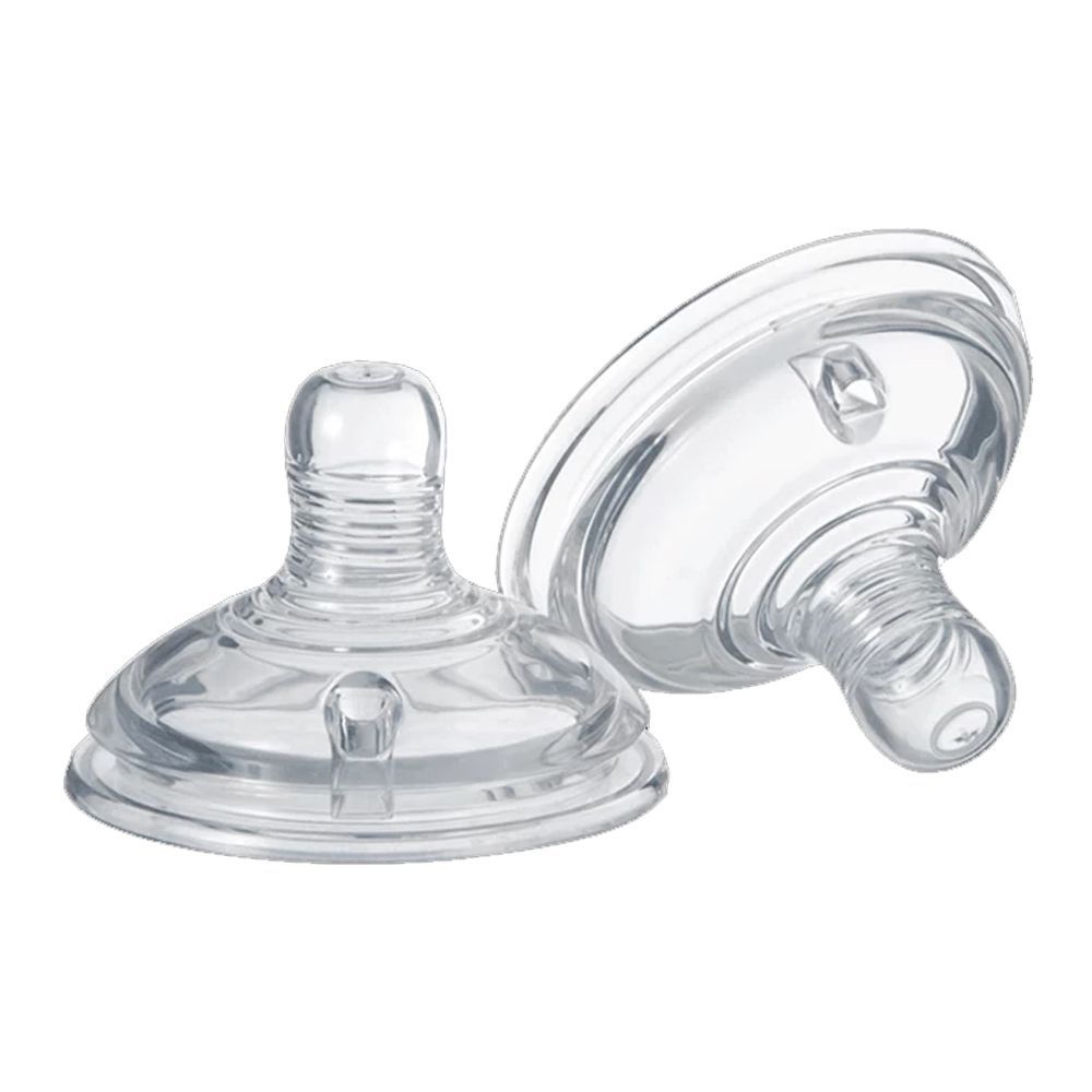 Tommee Tippee Closer To Nature Thick Feed Teats 2-Pack 6m+ - 422142/38