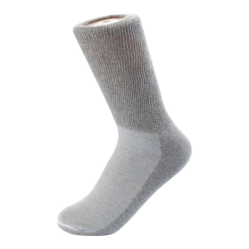 Sockoye Diabetic Crew Socks CG Grey