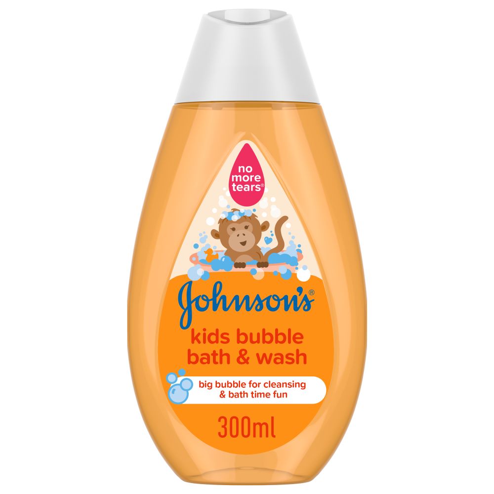 Johnson's Kids Bubble Bath & Wash, 300ml