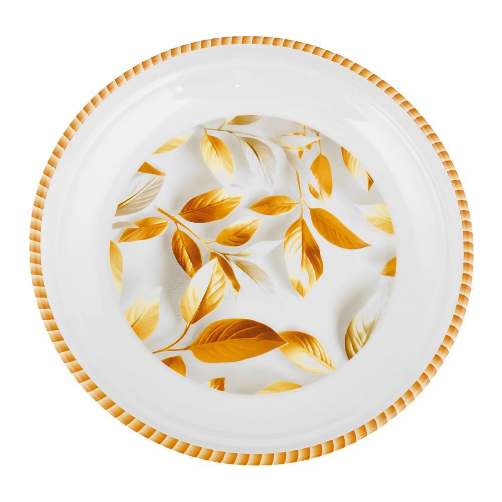 Sky Melamine Deep Plate, Brown, 8 Inches