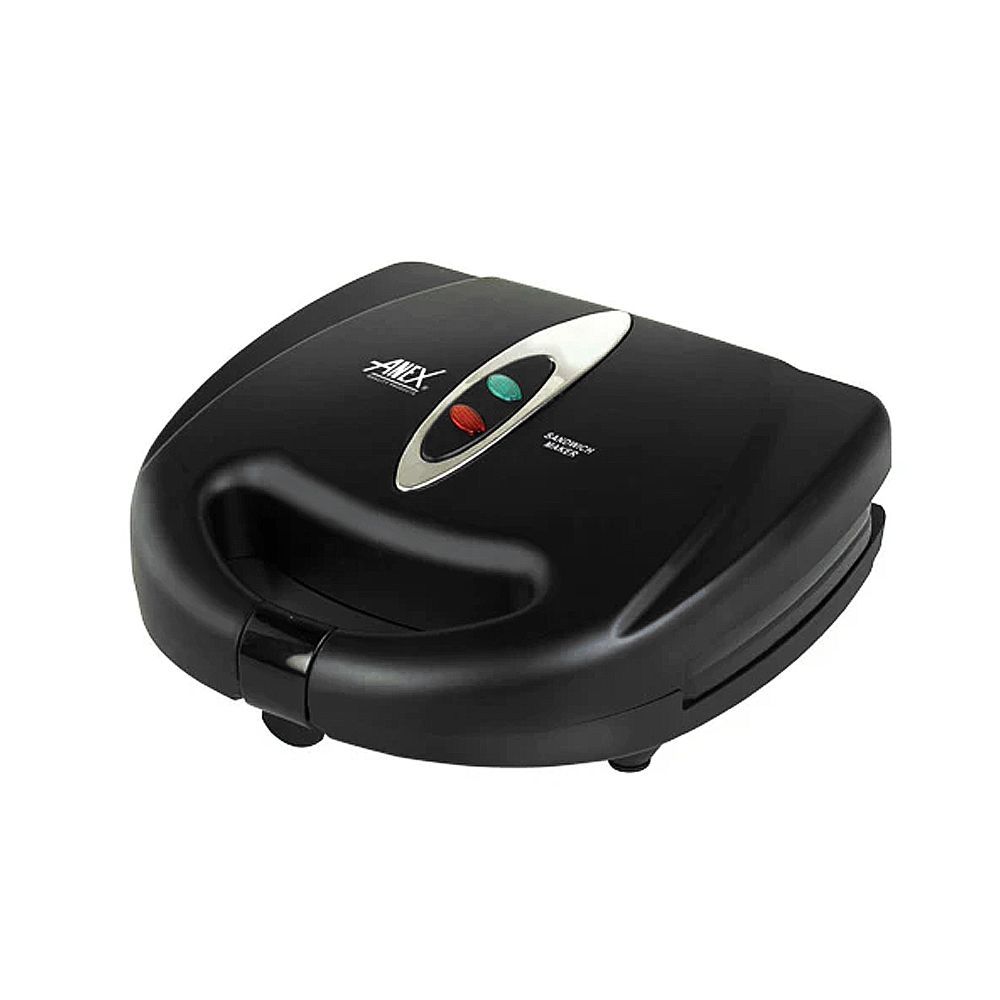 Anex Sandwich Maker, 750W, Black, AG-1035