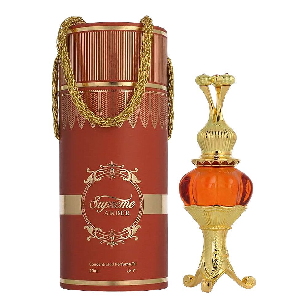 Bait Al Bakhoor Supreme Amber Concentrated Perfume Oil, For Men & Women, 20ml