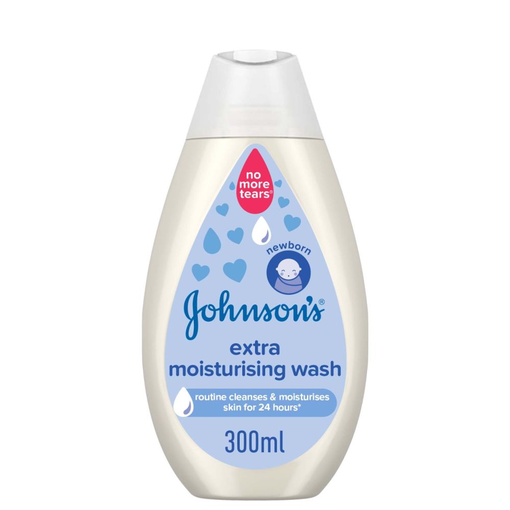 Johnson's Extra Moisturising Baby Wash, 300ml