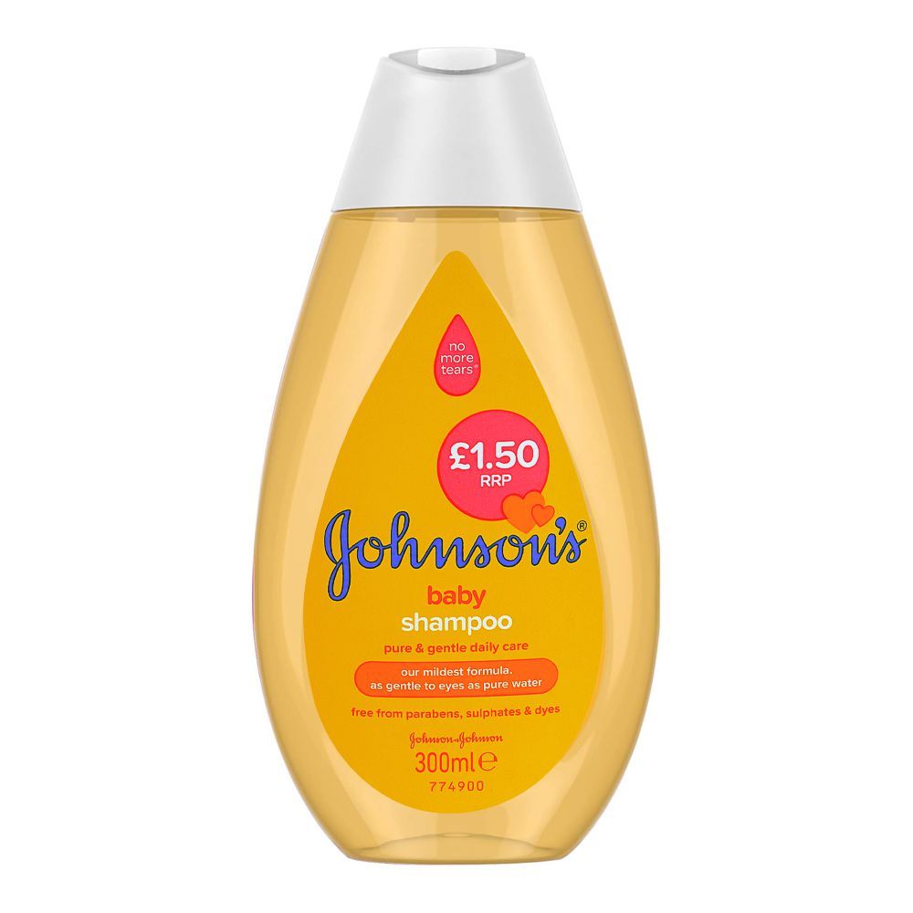Johnson's Pure & Gentle Daily Care Baby Shampoo, 300ml