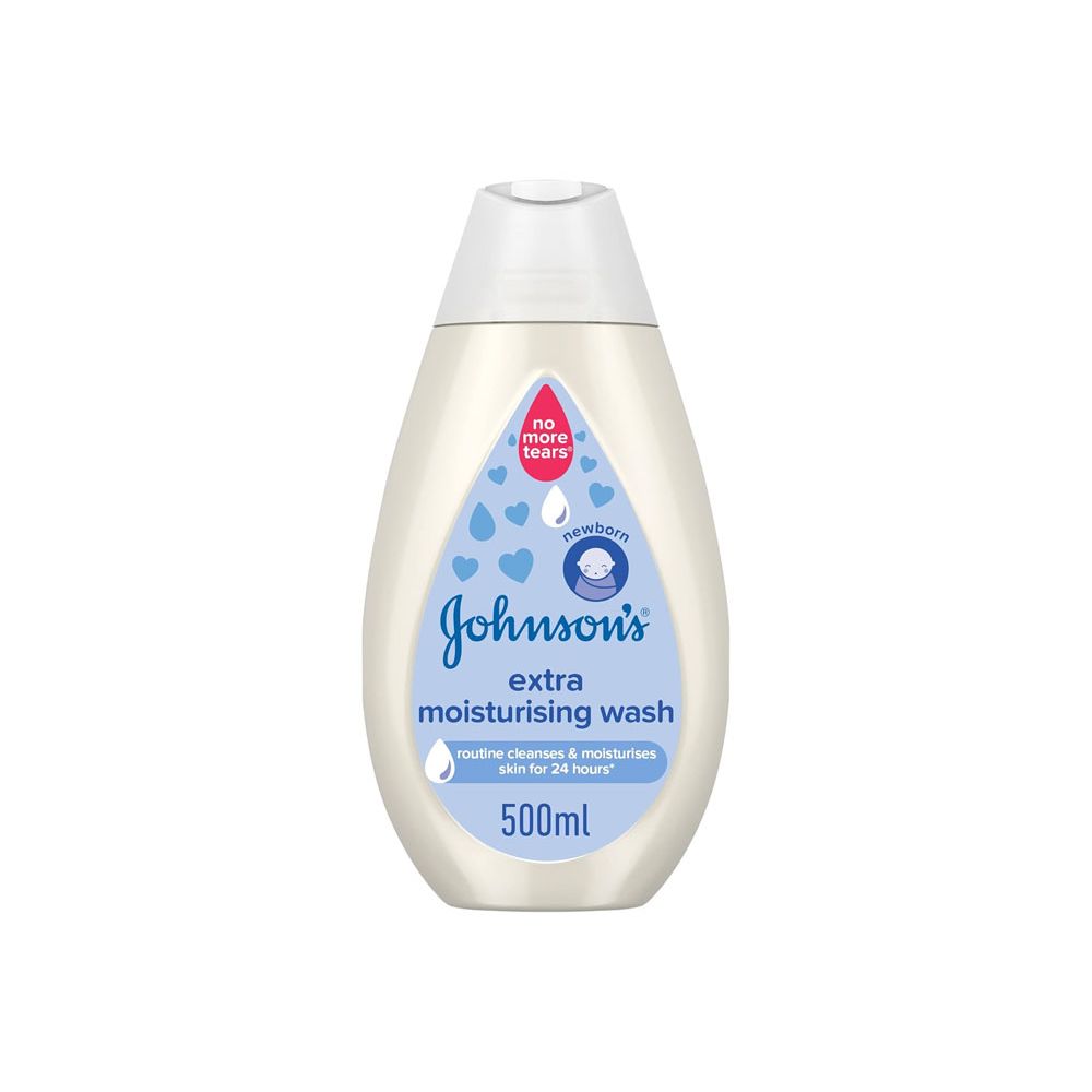 Johnson's Extra Moisturising Bath, Newborn, 500ml
