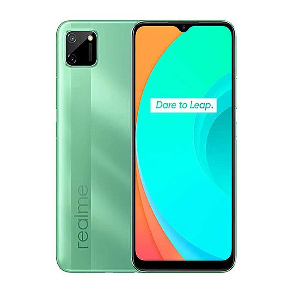 Realme C11 Smartphone, 6.5 Inches IPS LCD Display, 2 + 32GB, 5000mAh Battery, Pepper Grey