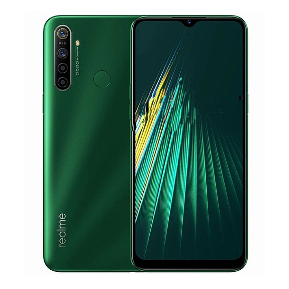 Realme C5i Smartphone, 6.52 Inches IPS LCD Display, 4 + 64GB, 5000mAh Battery, Forest Green