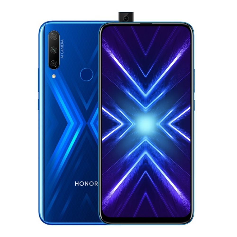 Honor 9X 6GB/128GB Smartphone, Sapphire Blue