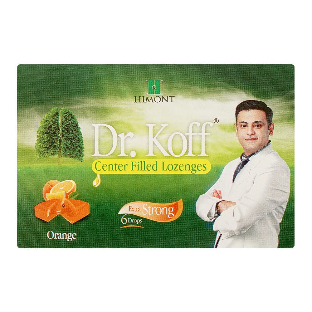 Himont Laboratories Dr.Koff Cough Orange Lozenges, 6-Pack