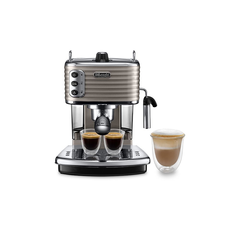 DeLonghi Stilosa Espresso and Cappuccino Coffee Machine, ECZ-351BG