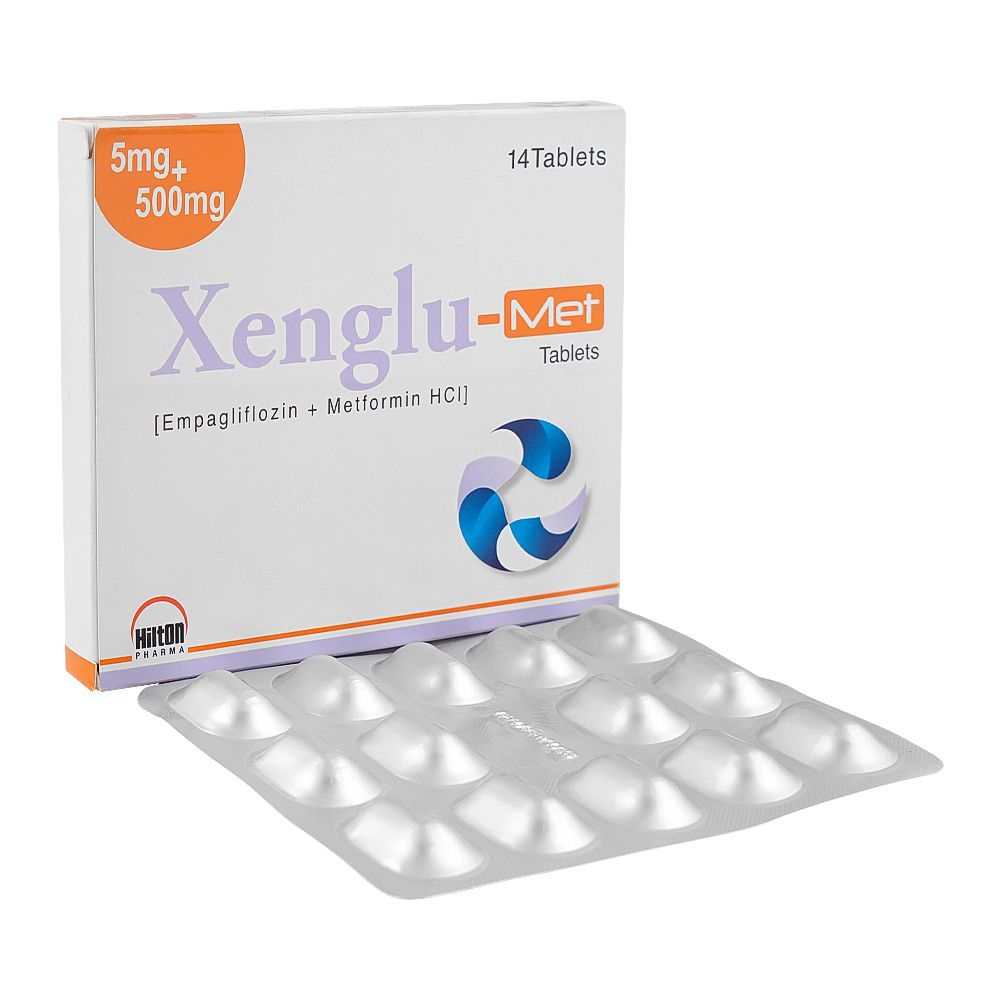 Hilton Pharma Xenglu Met Tablet, 5/500mg, 14-Pack