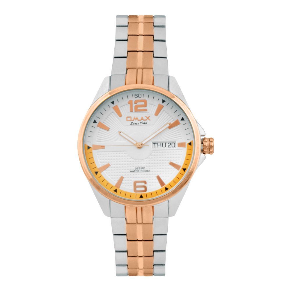 Omax Men's Desire Water Resist Round Dial  Analog Watch, GX48C3CI