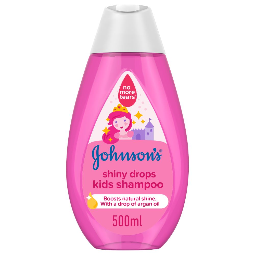 Johnson's Shiny Drops Kids Shampoo, 500ml