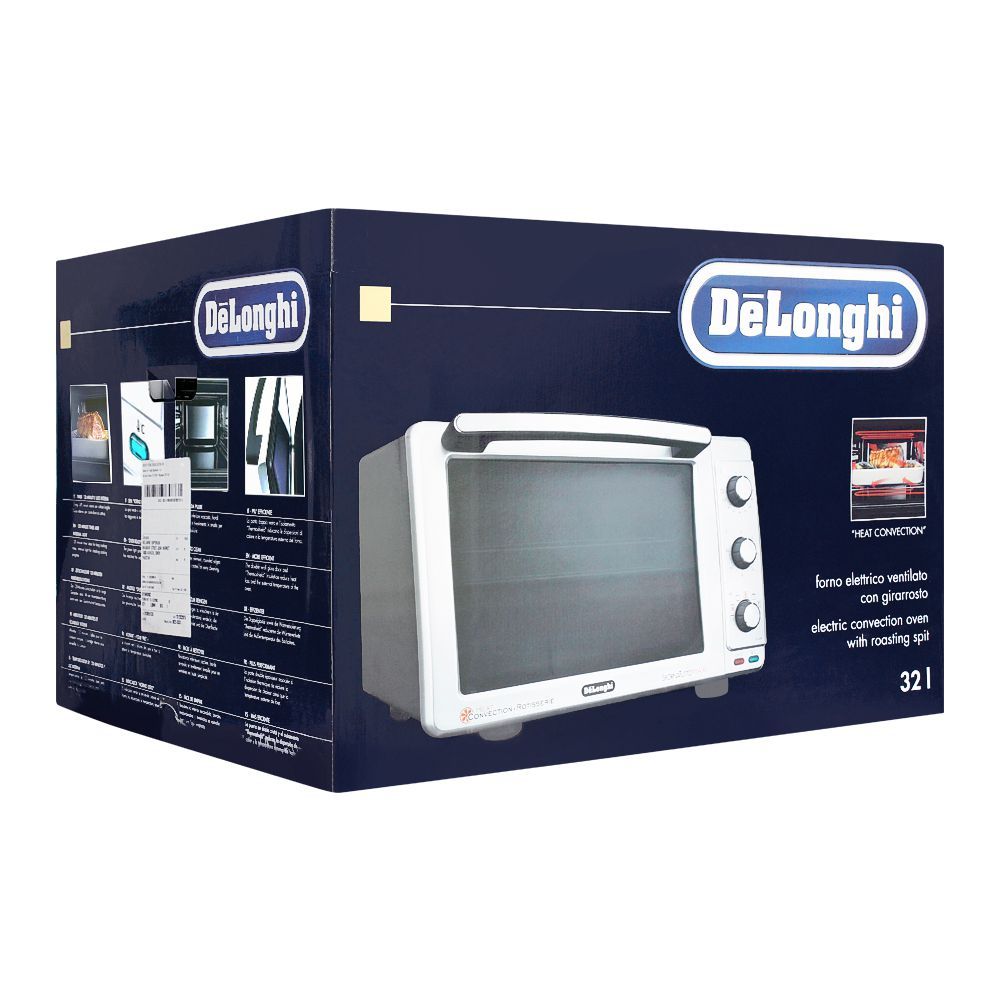 DeLonghi Electric Convection Oven, With Roasting Spit, EO32852