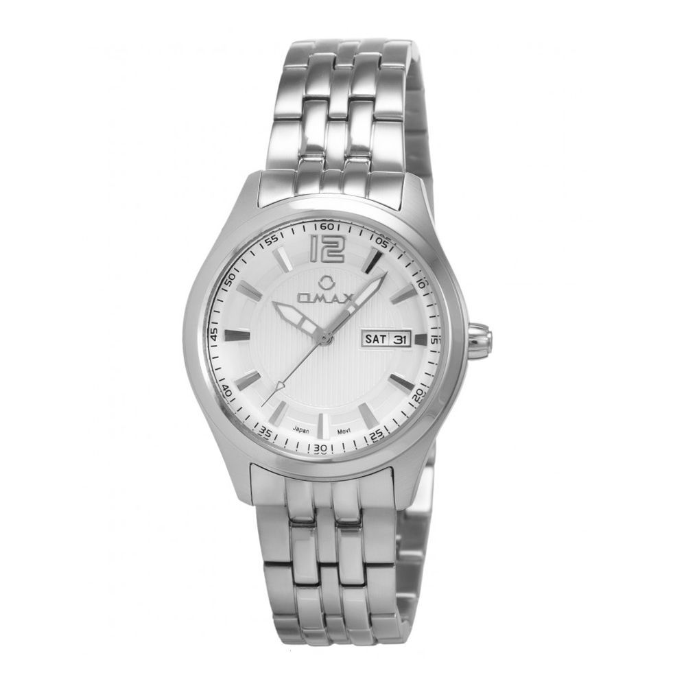 Omax Women's Chrome Round Dial & Bracelet Analog Watch, 81SMP66I