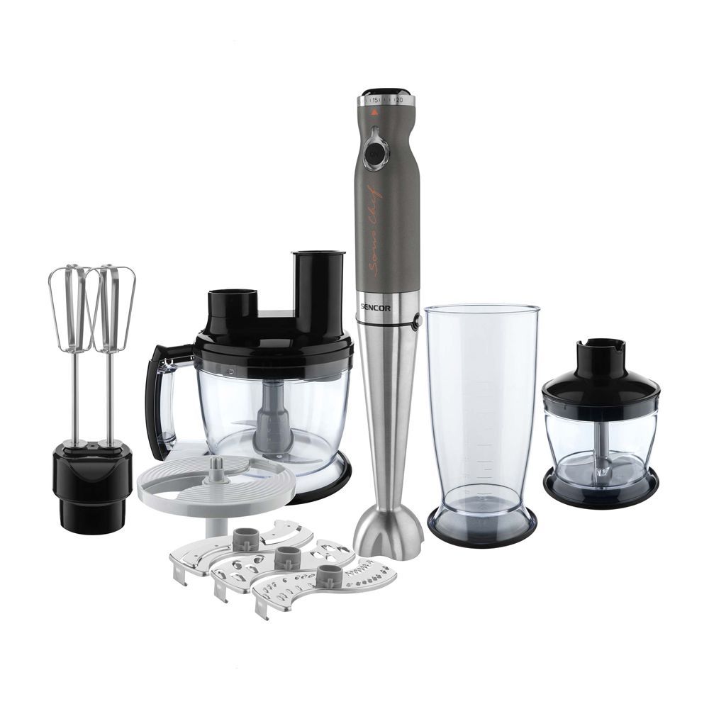 Sencor Hand Blender, 9 Piece Set, 1200W, SHB-5501CH