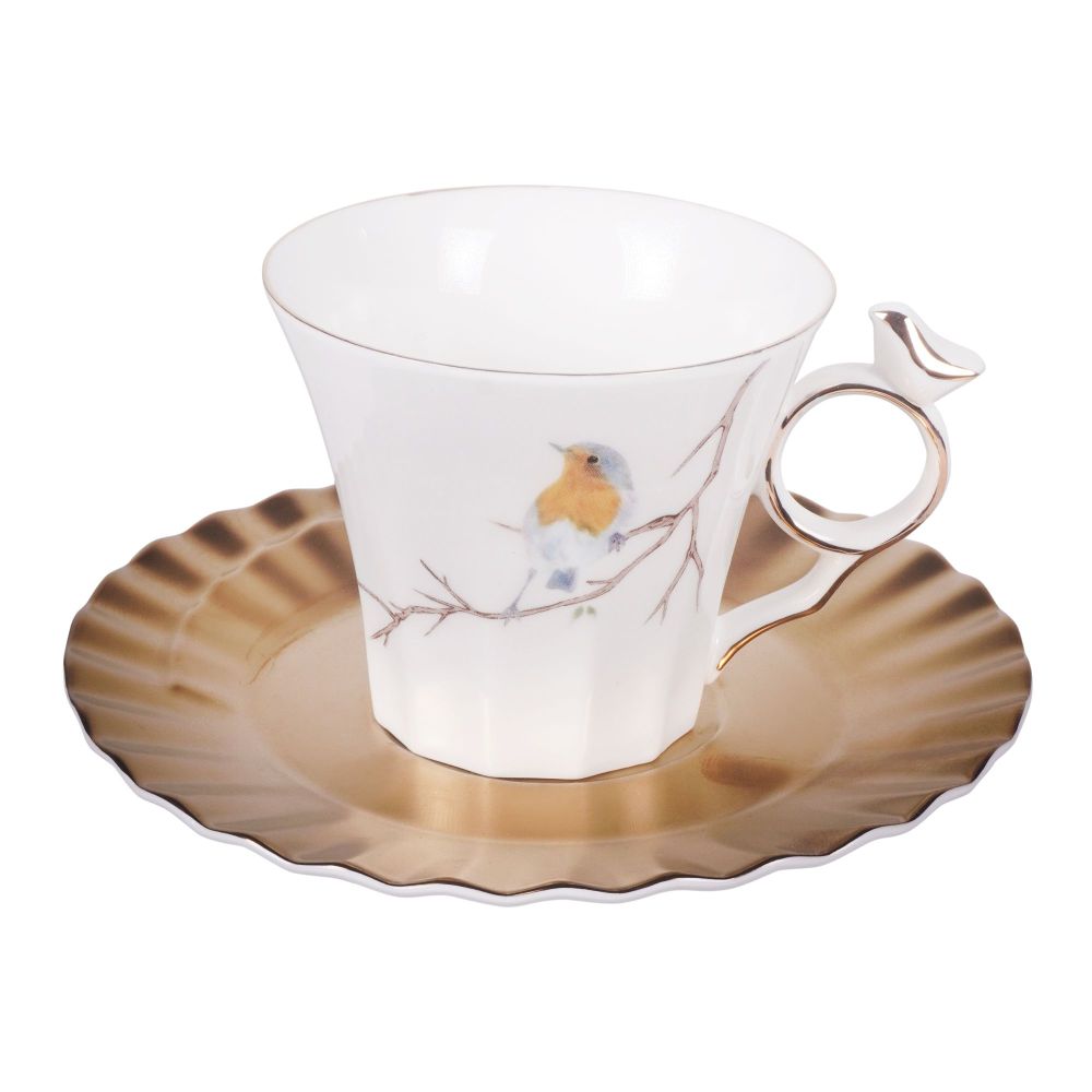 Angela Cup Saucer Tea Set, 6-Pack, BRD-251