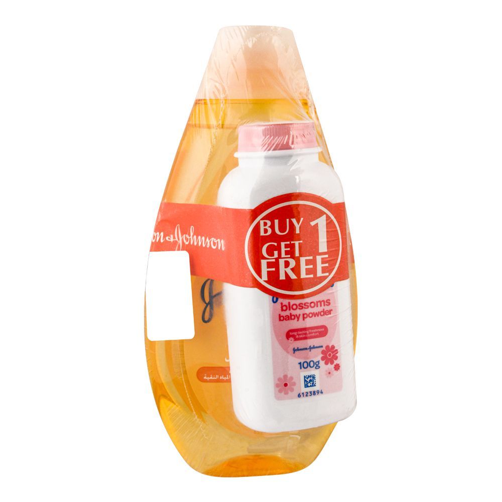 Johnson's Baby Shampoo 500ml+Blossom Powder 100g Buy Get 1 Free